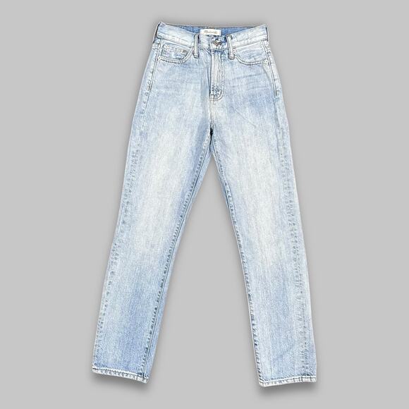 Madewell Denim - Madewell The Perfect Vintage Jean Women’s Light Wash High-Rise Jeans - Size 23